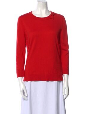 kate spade Red pullover crew neck sweater Size M/L